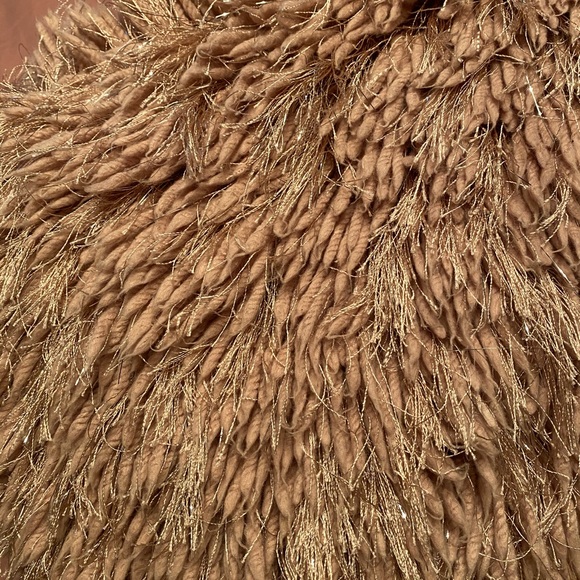 Throw Pillow Metallic Pink - Picture 3 of 6